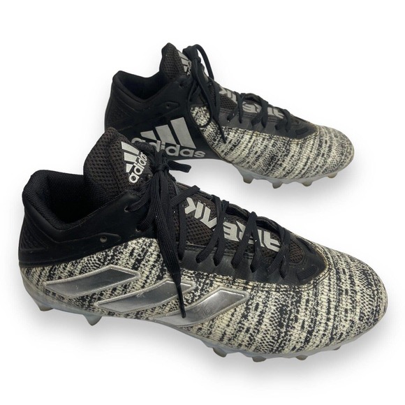 Adidas Football Cleats Mens Size 11.5 Freak Carbon 20 Bounce Black Silver EF8699 - Picture 5 of 12